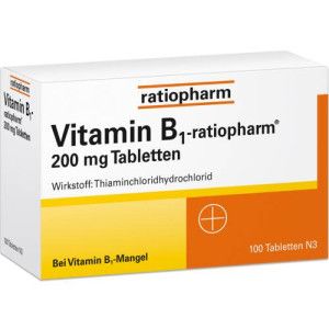 VITAMIN B1-RATIOPHARM 200 mg Tabletten