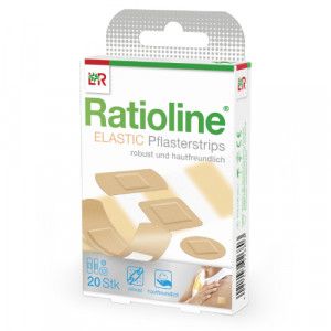 RATIOLINE elastic Pflasterstrips in 4 Größen