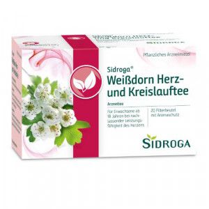 SIDROGA Weißdorn Herz- und Kreislauftee Filterb.